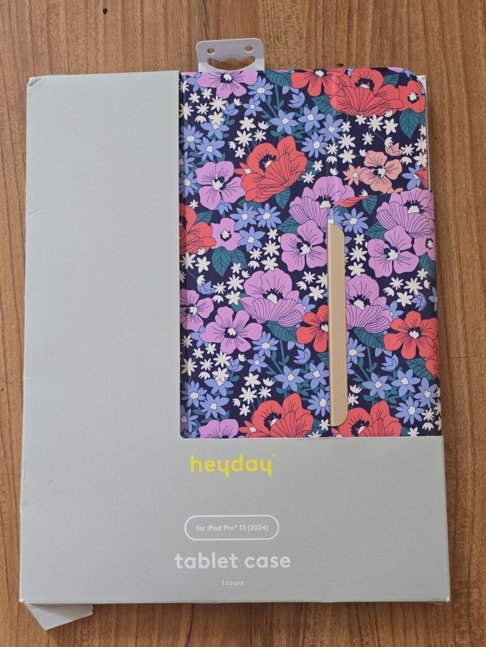 Genuine Apple iPad Pro 13" M4 Heyday Case Poppy Flowers S29